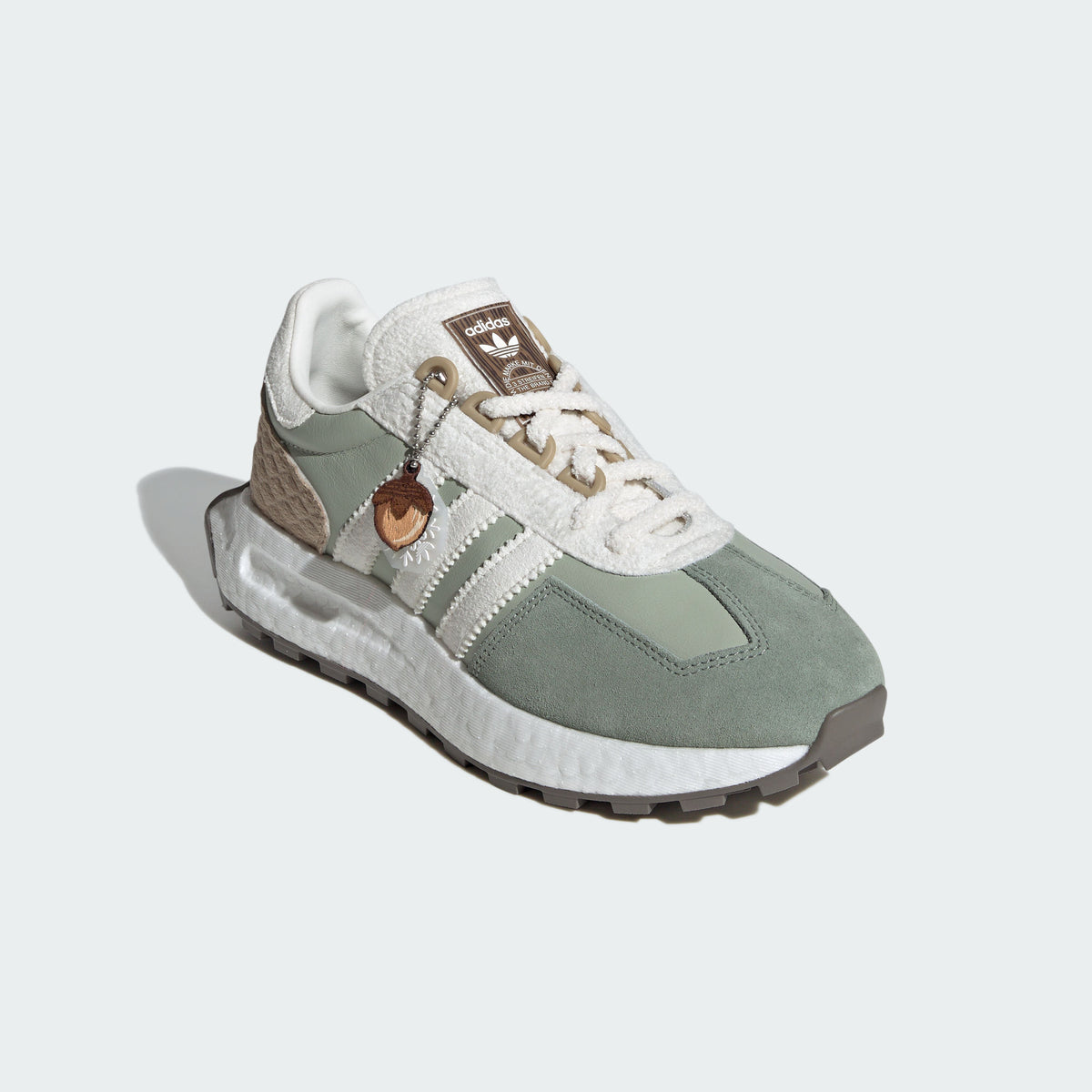 Adidas Retropy E5 Sneakers - Green / Light Khaki / White - view 5