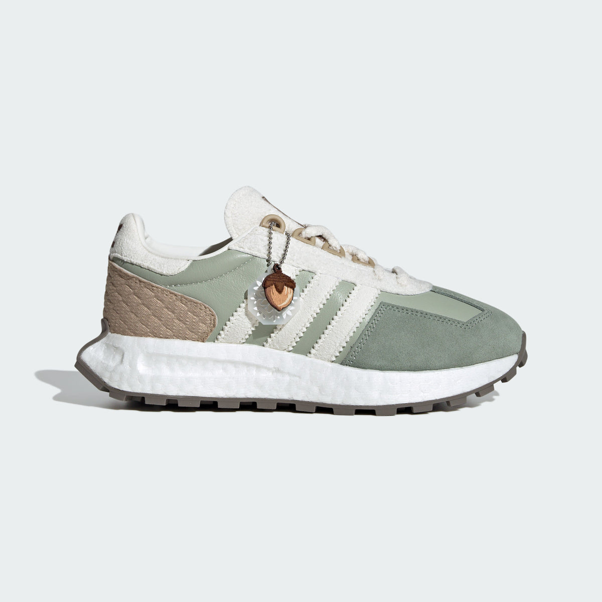 Adidas Retropy E5 Sneakers - Green / Light Khaki / White - view 1