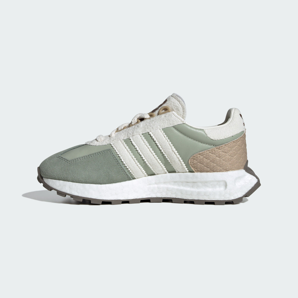 Adidas Retropy E5 Sneakers - Green / Light Khaki / White - view 2