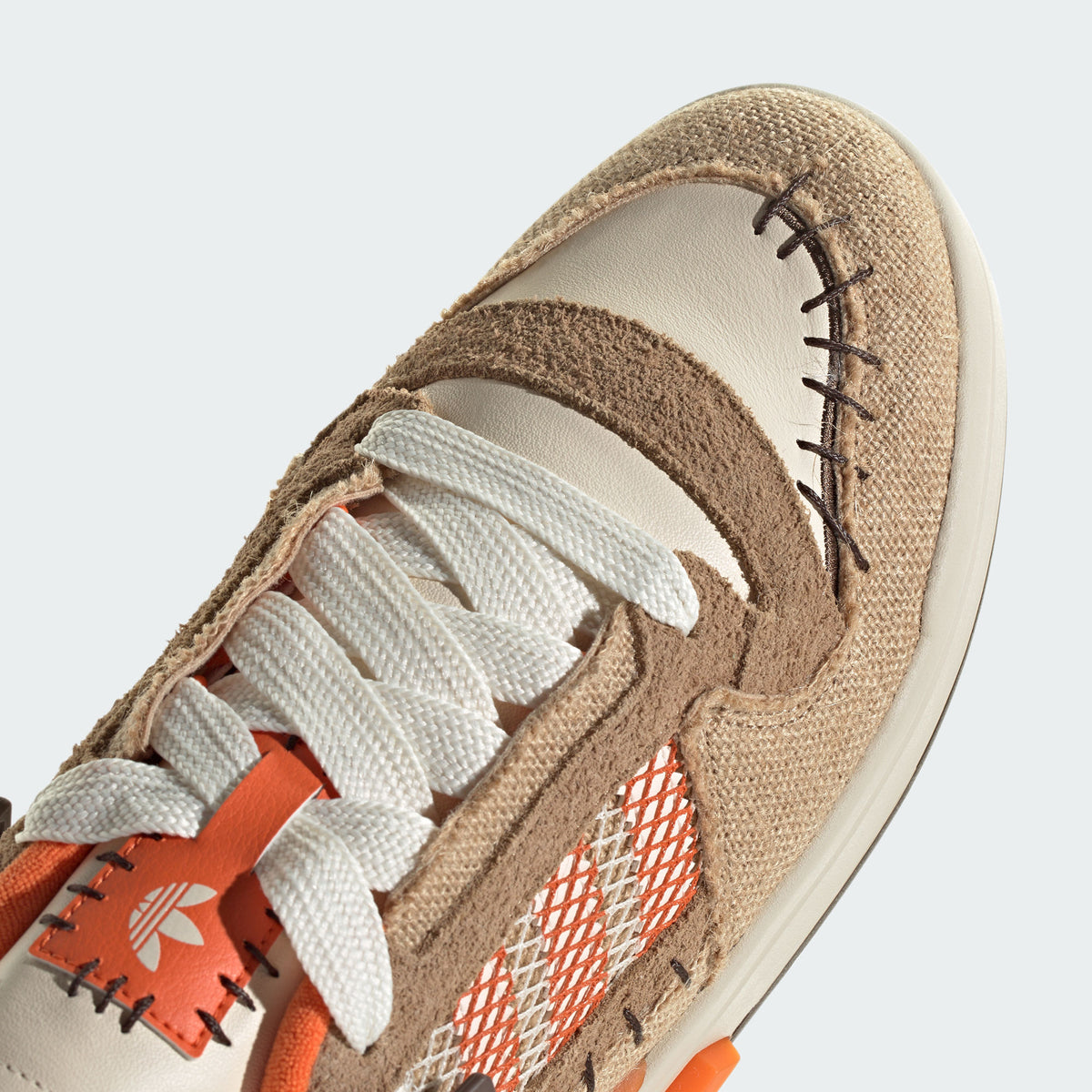 Adidas Forum MOD LOW JACK O'lantern Sneakers - Light Brown / Dark Brown / Off White / Orange - view 8