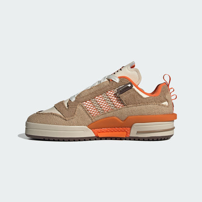 Adidas Forum MOD LOW JACK O'lantern Sneakers - Light Brown / Dark Brown / Off White / Orange - view 3