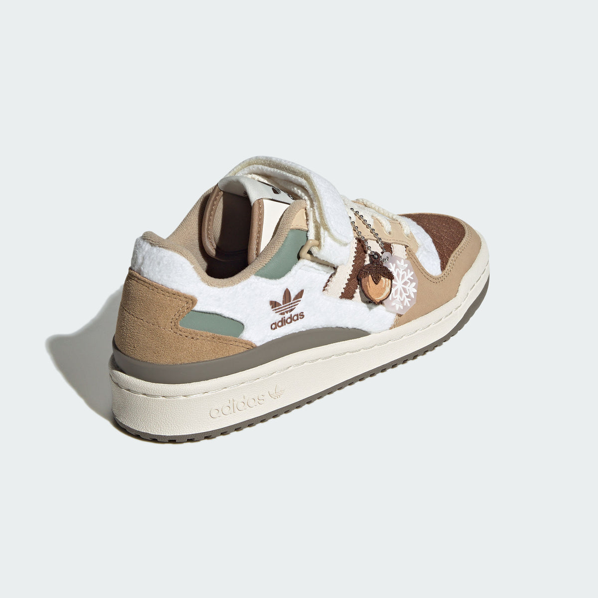 Adidas Forum LOW Sneakers - Dark Brown / Light Brown / White - view 6