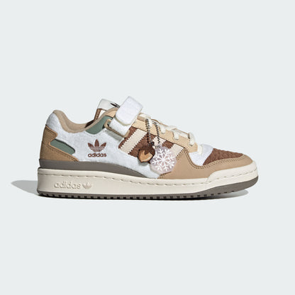 Adidas Forum LOW Sneakers - Dark Brown / Light Brown / White - view 1