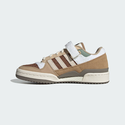 Adidas Forum LOW Sneakers - Dark Brown / Light Brown / White - view 2