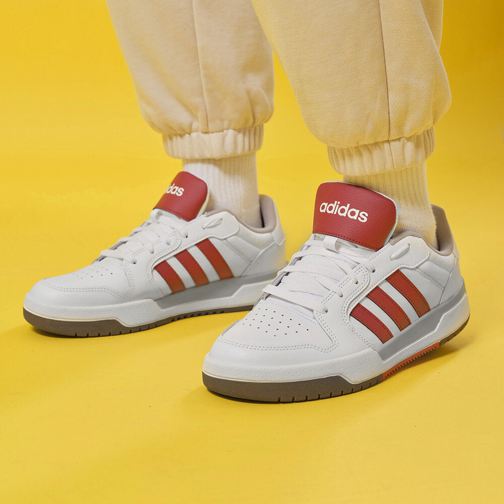 Adidas Entrap Sneakers - White / Red - view 1