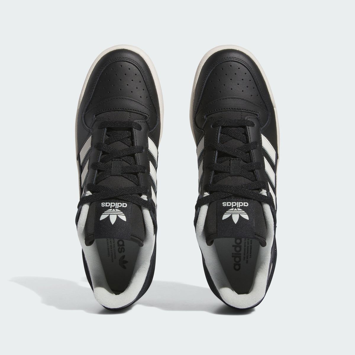 Adidas Forum LOW Sneakers - Black / White - view 3