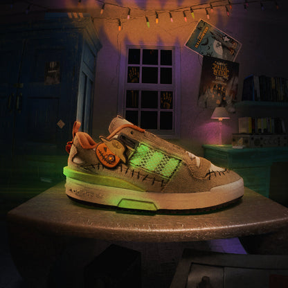 Adidas Forum MOD LOW JACK O'lantern Sneakers - Light Brown / Dark Brown / Off White / Orange - view 1