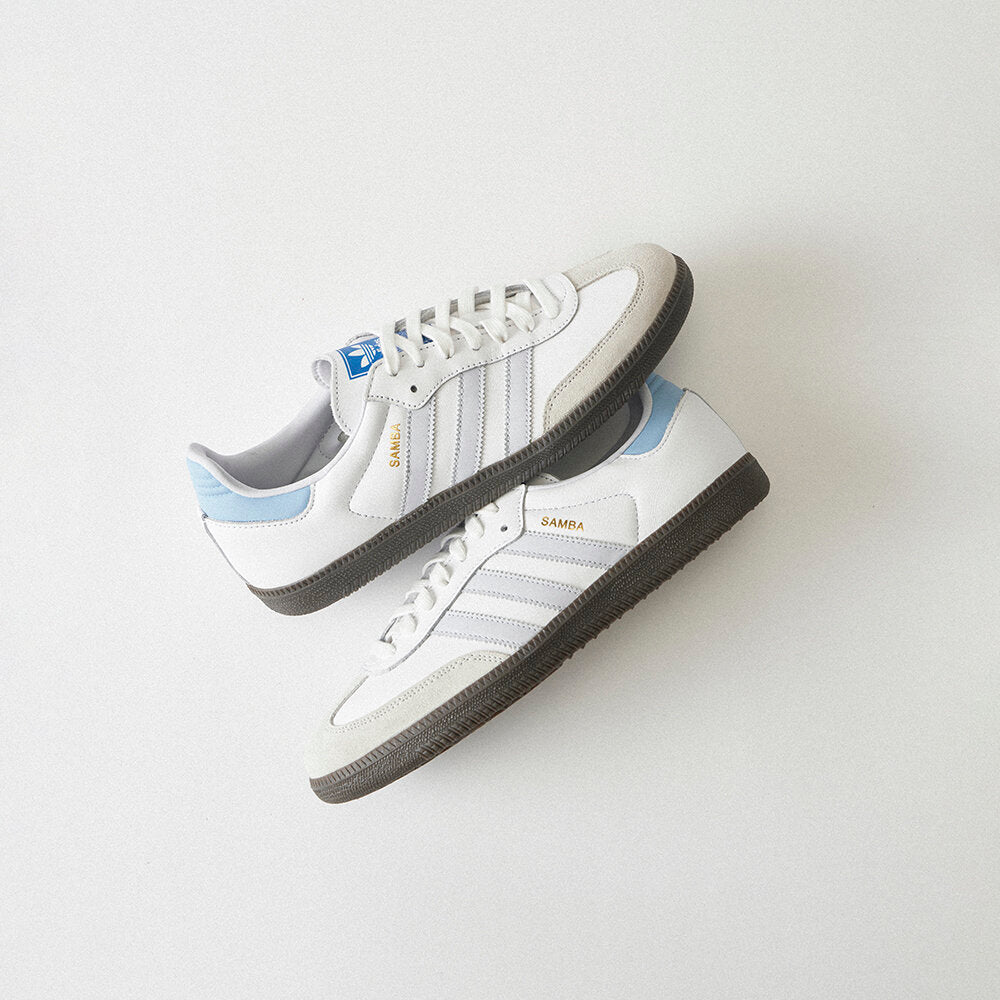Adidas Samba OG Sneakers - White / Black / Light Grey - view 4