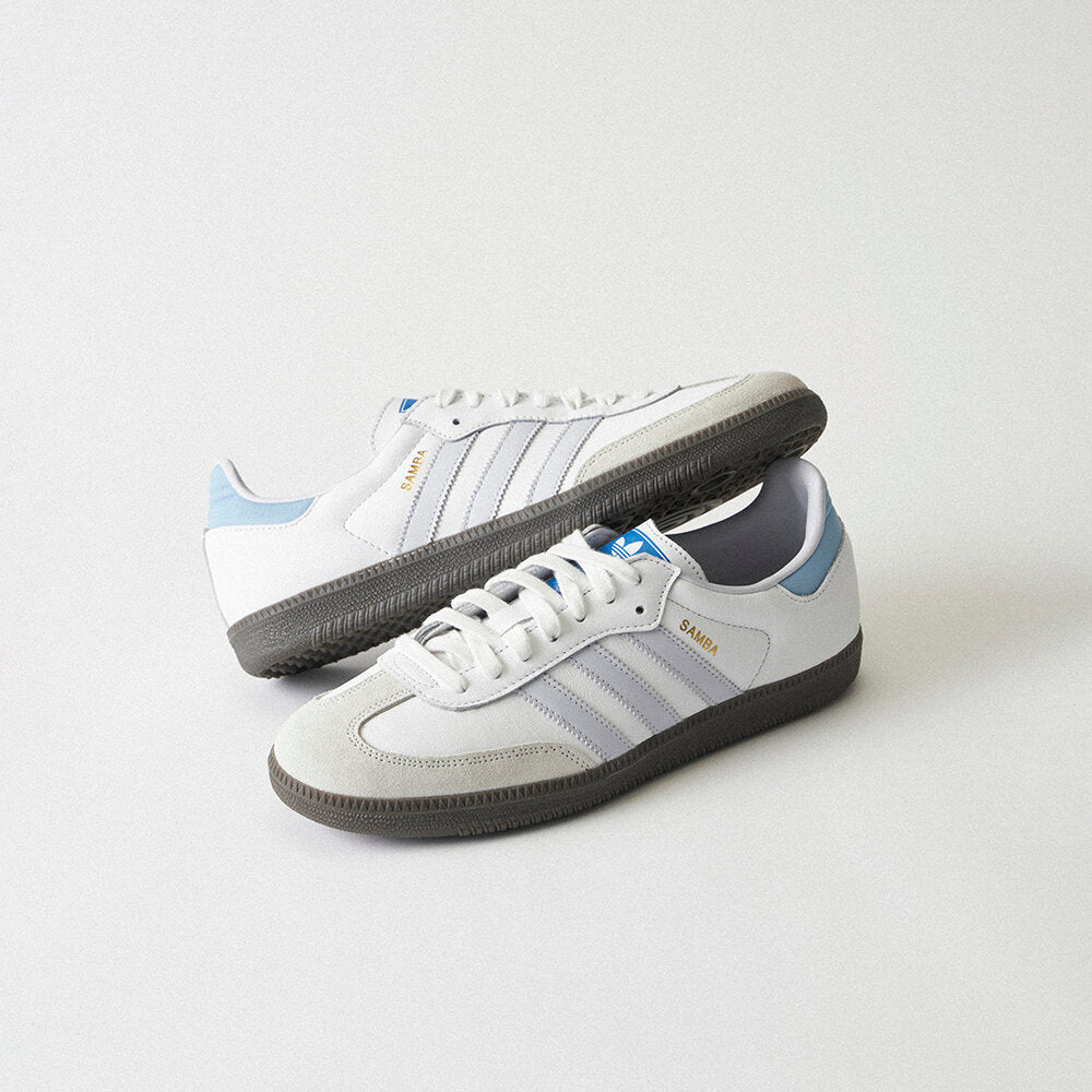 Adidas Samba OG Sneakers - White / Black / Light Grey - view 2