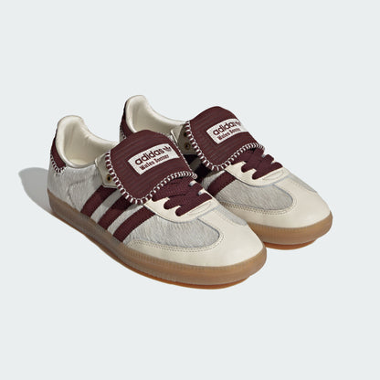 Adidas Wales Bonner Samba PONY Tonal Sneakers - Off White / Coffee Brown - view 4