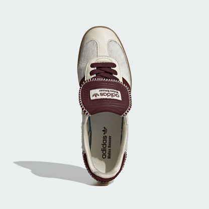 Adidas Wales Bonner Samba PONY Tonal Sneakers - Off White / Coffee Brown - view 6