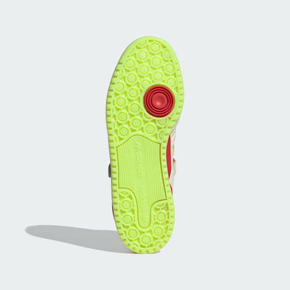 Adidas THE Grinch x Forum LOW Sneakers - Off White / Green / Red - view 4