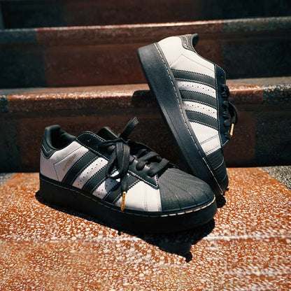 Adidas Superstar XLG Sneakers - White / Black - view 1