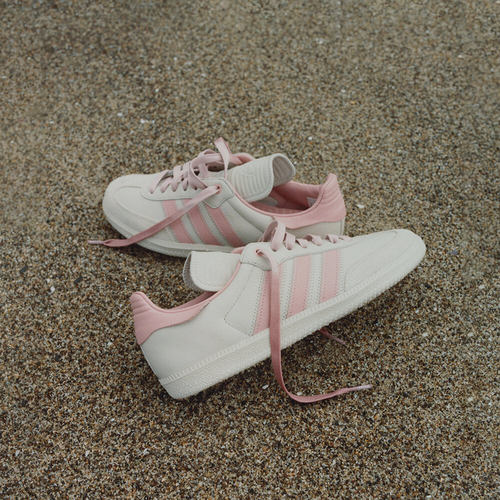 Adidas PW Humanrace Samba Sneakers - Grey White / Pink - view 1