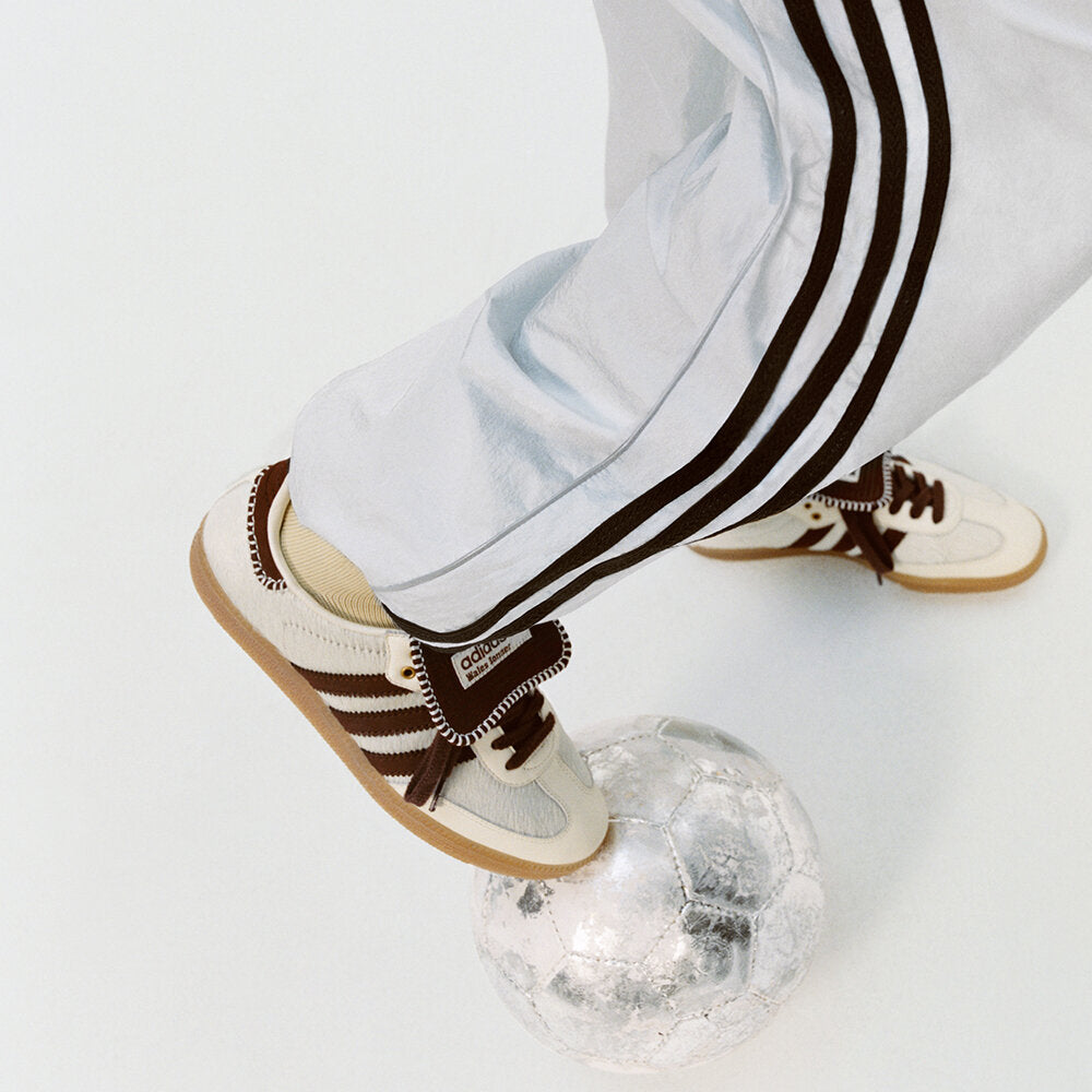 Adidas Wales Bonner Samba PONY Tonal Sneakers - Off White / Coffee Brown - view 1