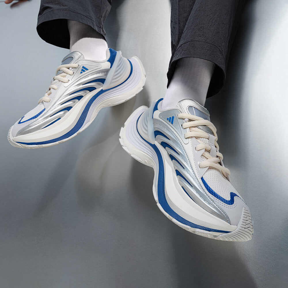 Adidas FOS XLG MTW Sneakers - Crystal White / Royal Blue / Silver Metallic - view 2