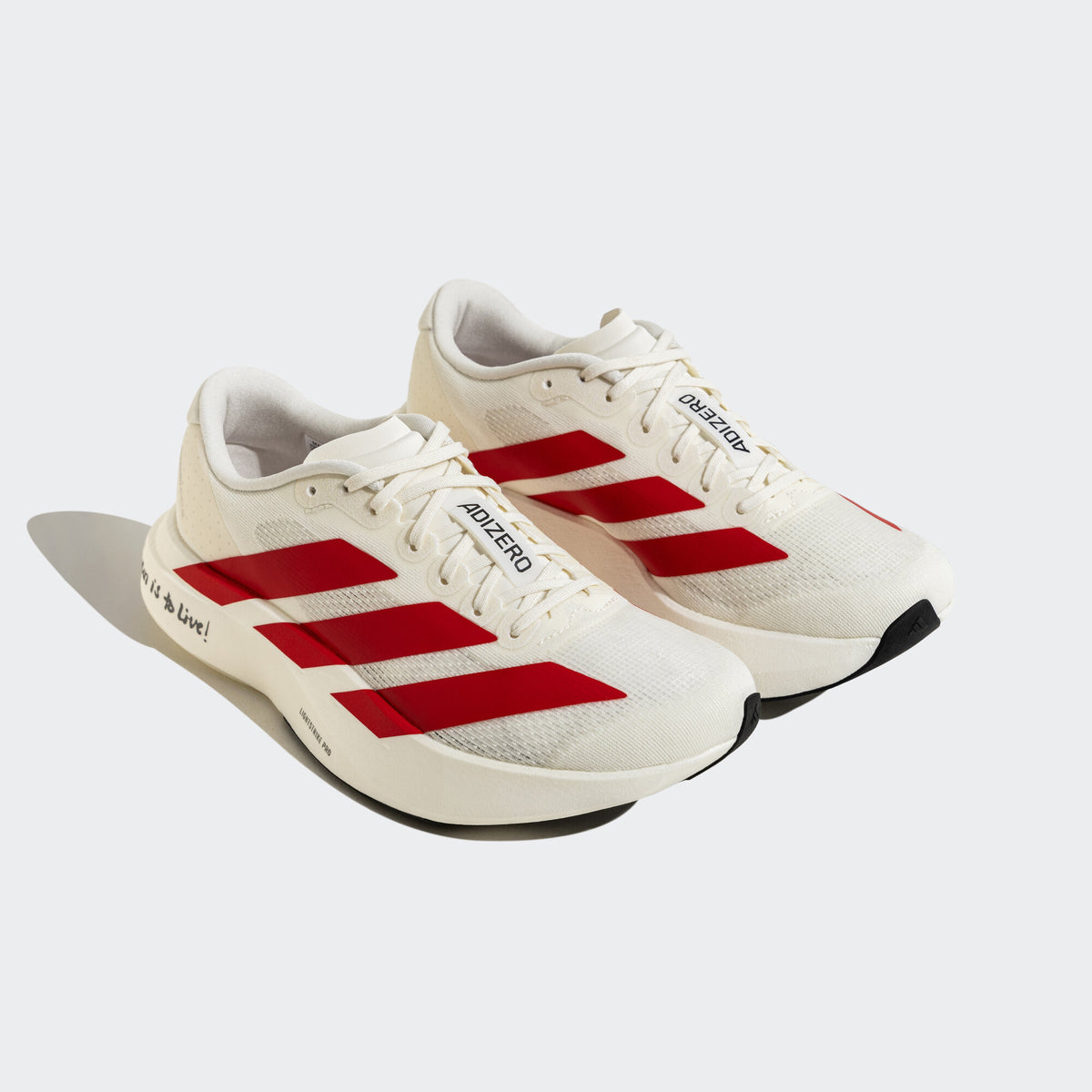 Adidas Adizero EVO SL Sneakers - White / Core Black / White - view 6