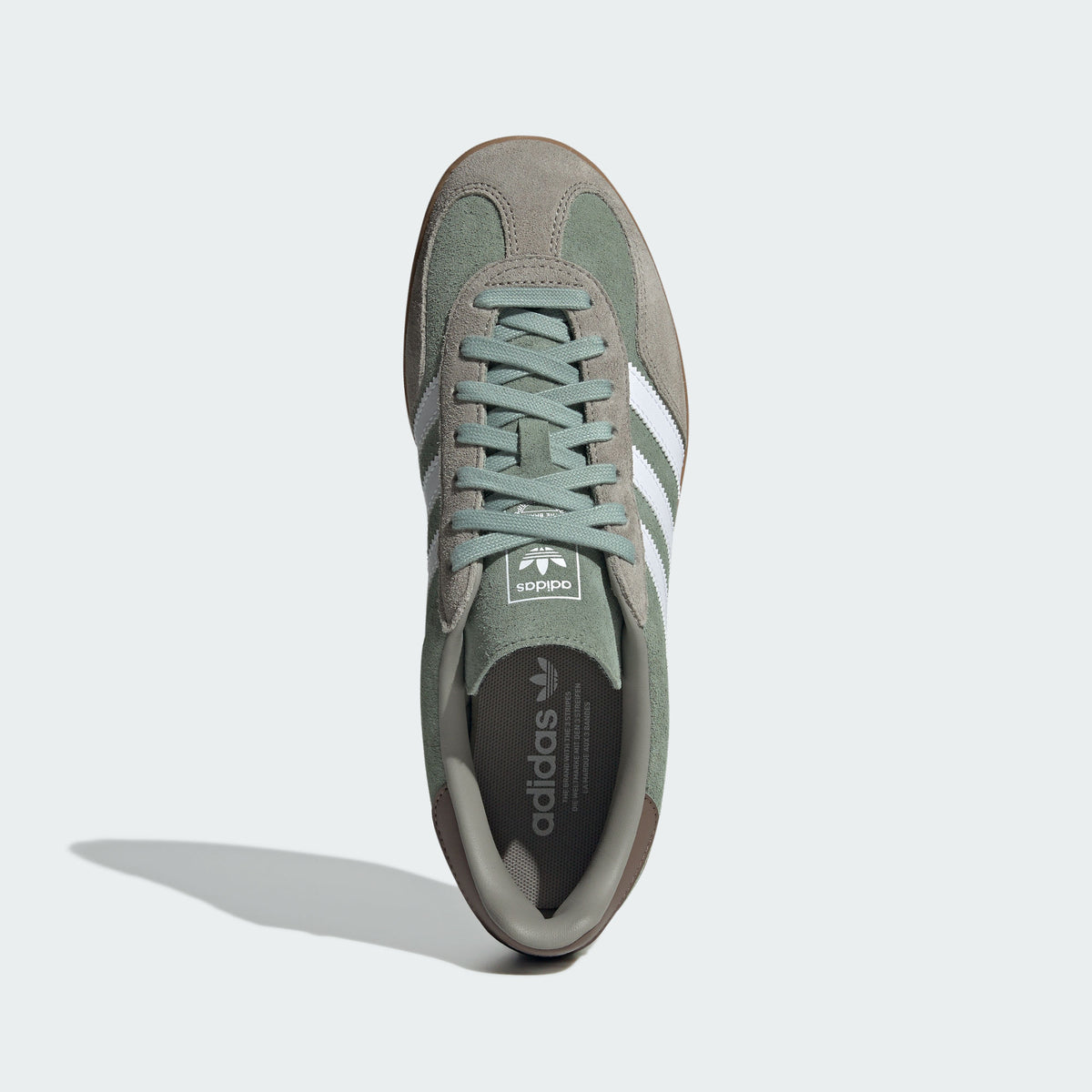 Adidas Gazelle Indoor Sneakers - Pebble Grey / Silver Sage / White - view 5