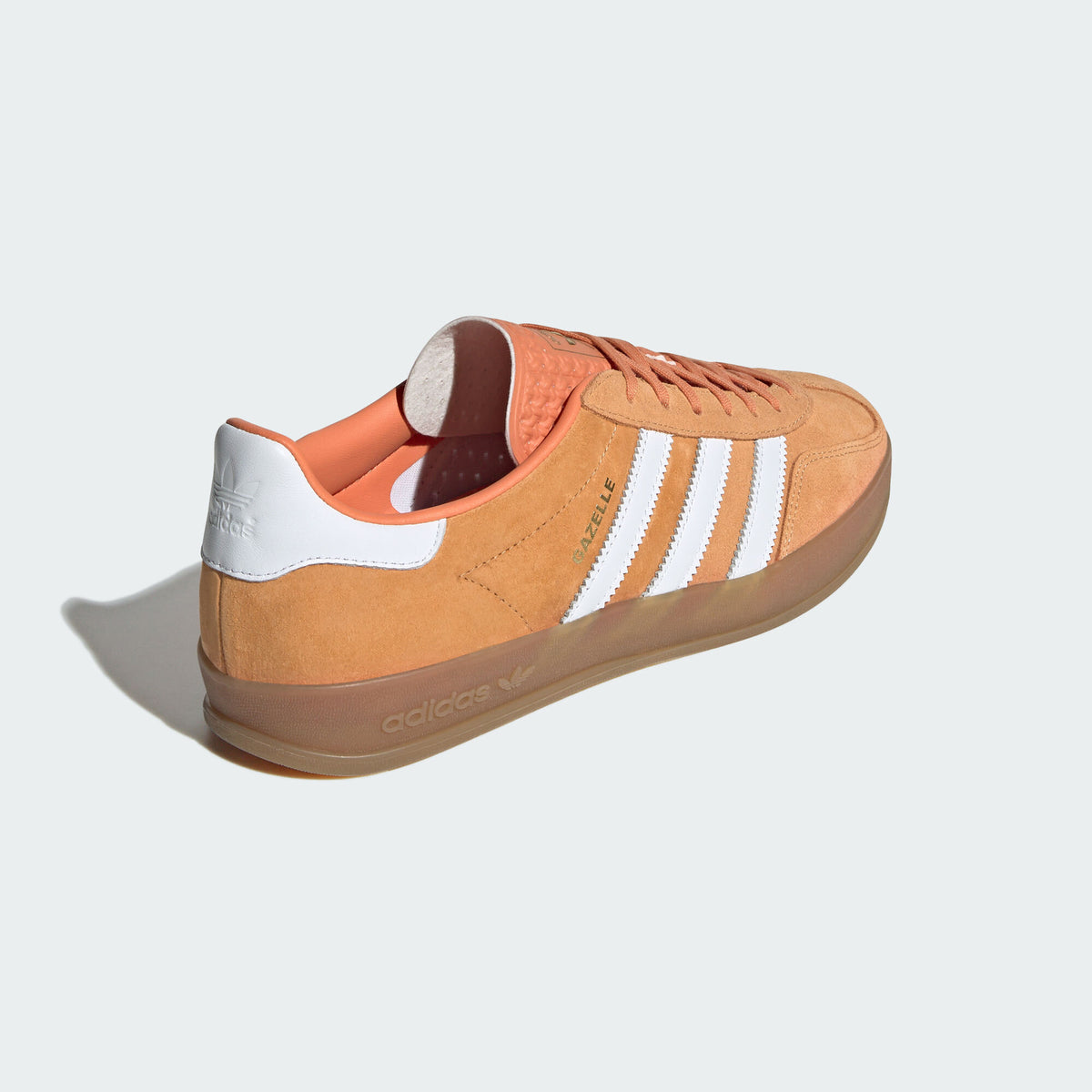 Adidas Gazelle Indoor Sneakers - Pale Khaki Brown / White - view 6