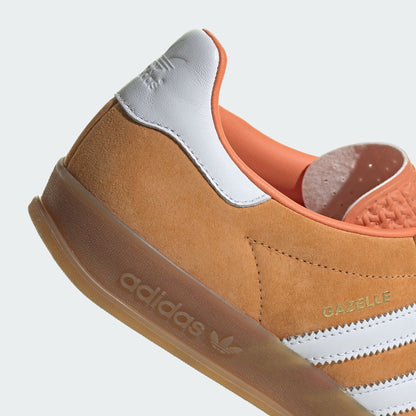 Adidas Gazelle Indoor Sneakers - Pale Khaki Brown / White - view 8