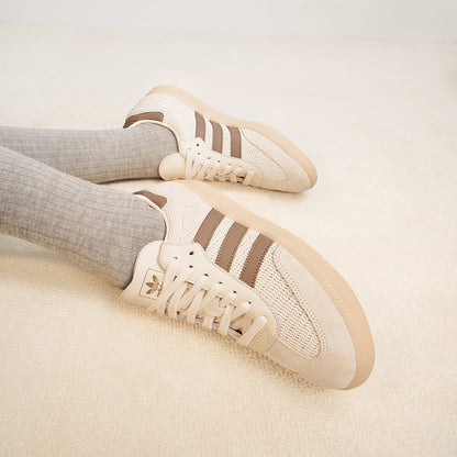 Adidas Samba OG Sneakers - Off White / Cardboard / Crystal Sand - view 3