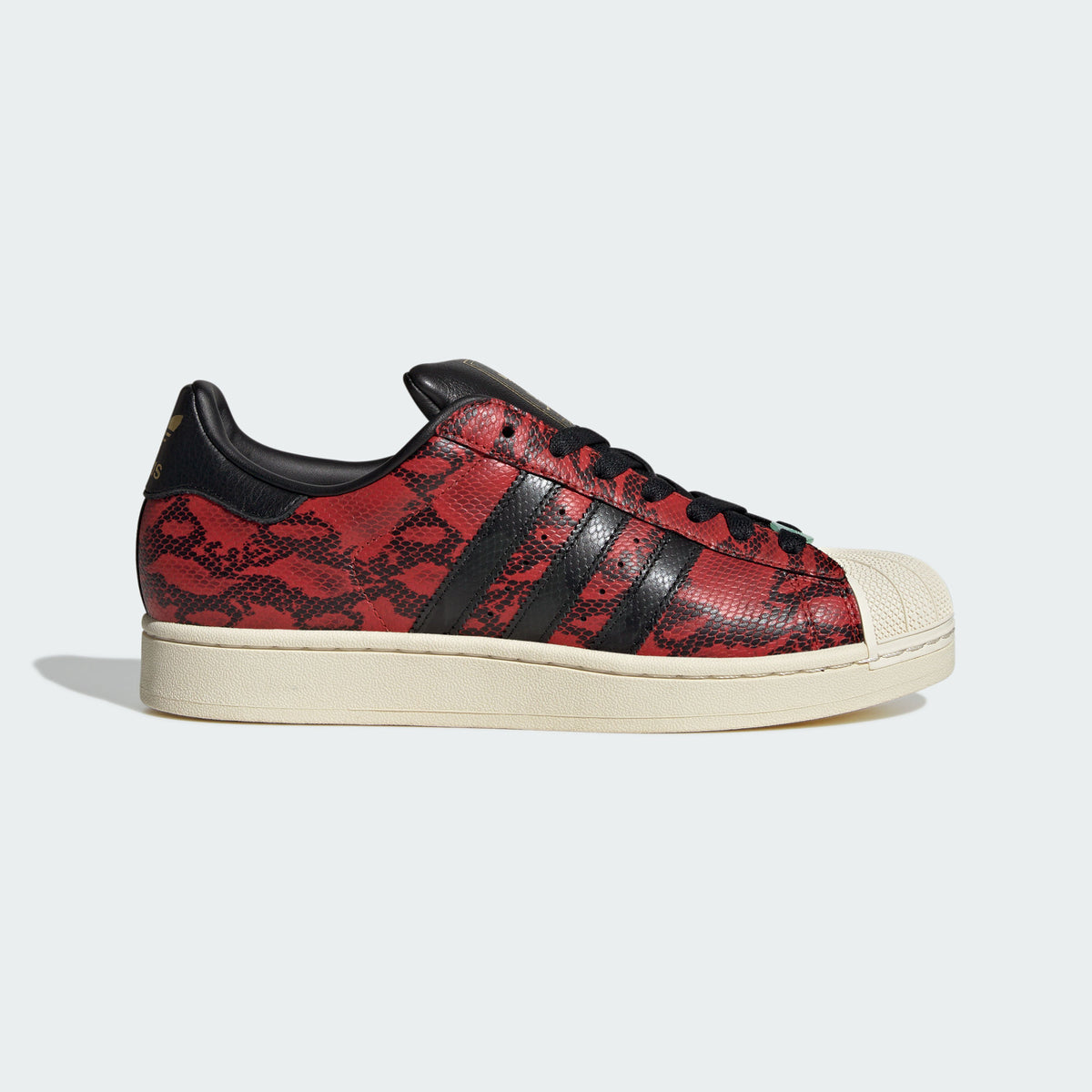 Adidas Superstar II Sneakers - Brown Red / Black / Off White - view 1