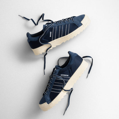 Adidas CLOT Superstar B Sneakers - Night Indigo / Wonder White / White - view 4