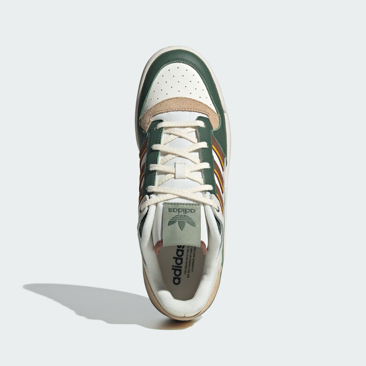 Adidas Forum LOW CL Sneakers - Oxide Green / Soft Brown / Chalk White - view 3