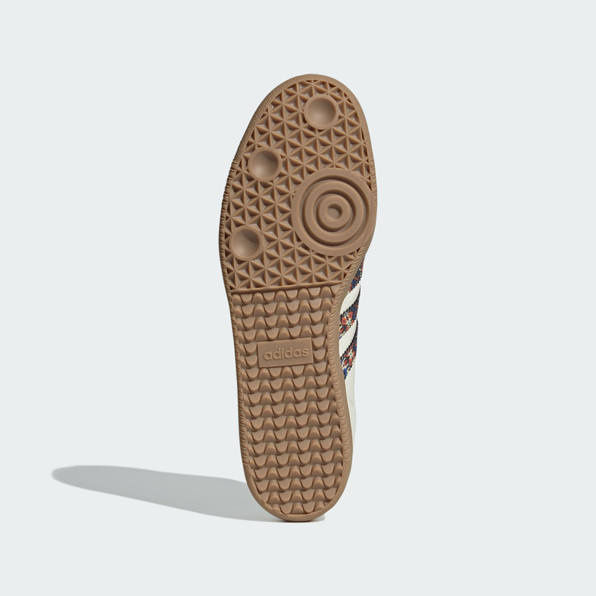 Adidas Samba OG Sneakers - Chalk White / Blue Bird / Textured Orange - view 4