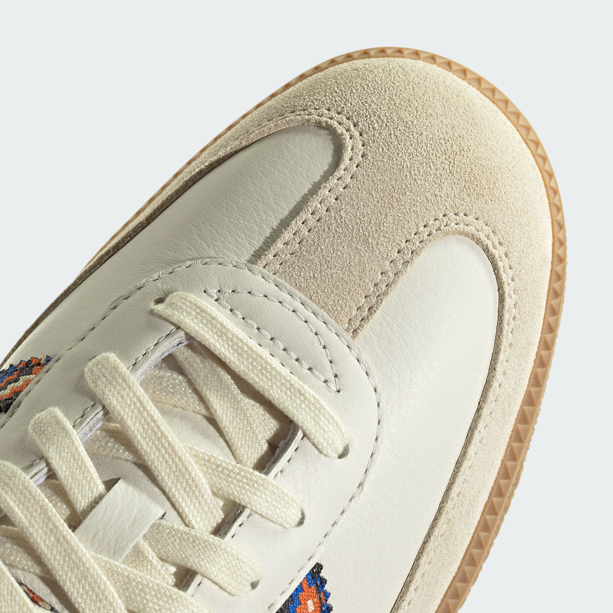 Adidas Samba OG Sneakers - Chalk White / Blue Bird / Textured Orange - view 7