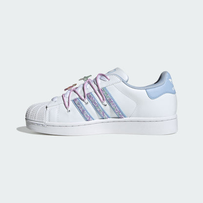 Adidas Superstar II W Sneakers - White / Pale Pink Blue / Soft Purple - view 2
