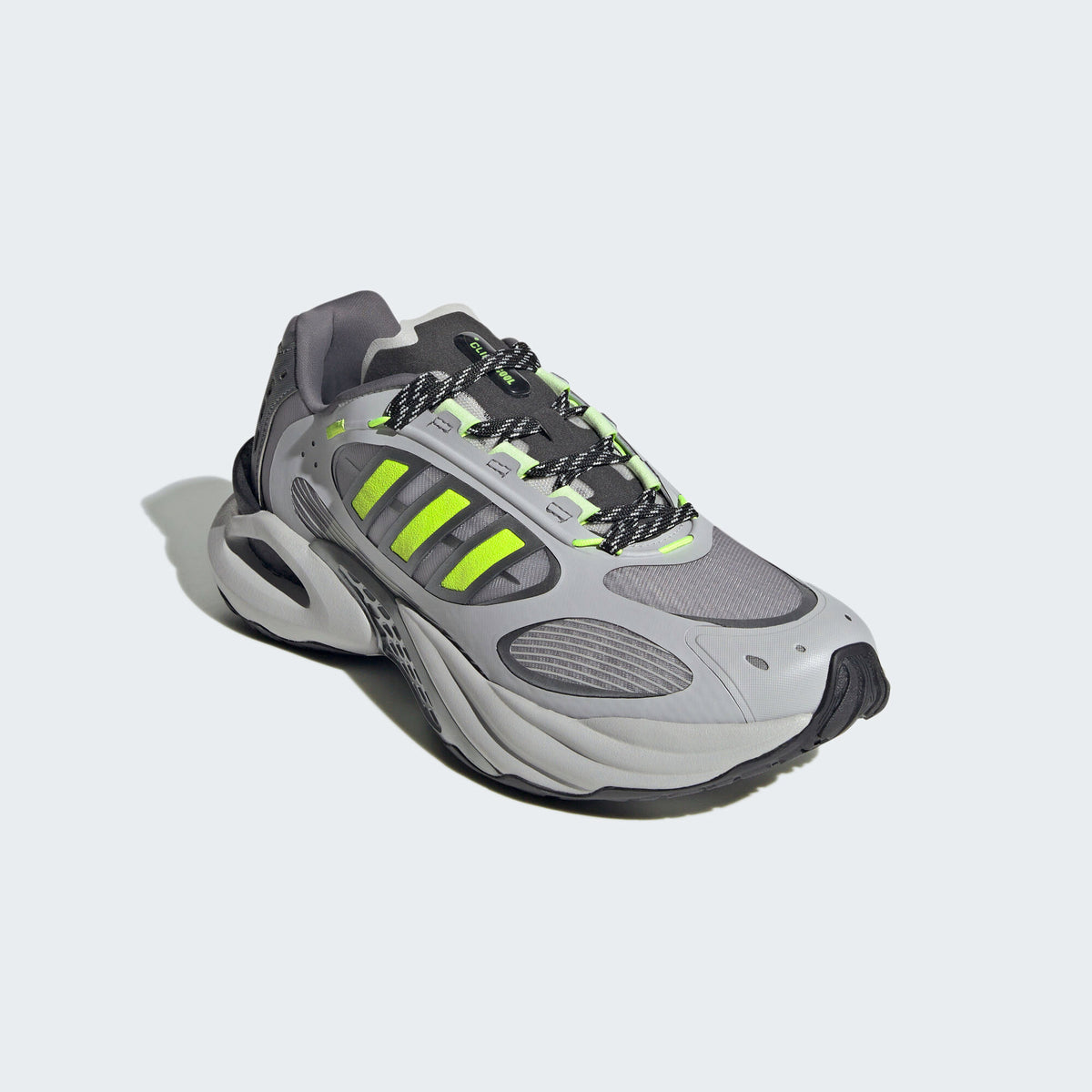 Adidas Climacool Vento 4.0 Sneakers - Light Grey / Lucid Lemon / Black - view 6