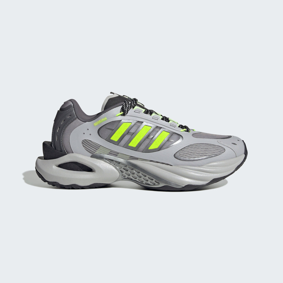 Adidas Climacool Vento 4.0 Sneakers - Light Grey / Lucid Lemon / Black - view 2