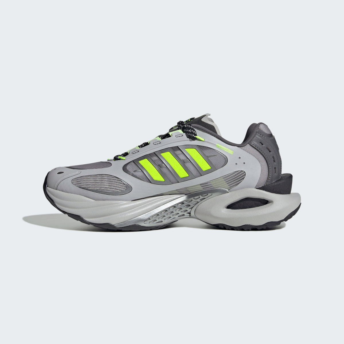 Adidas Climacool Vento 4.0 Sneakers - Light Grey / Lucid Lemon / Black - view 3