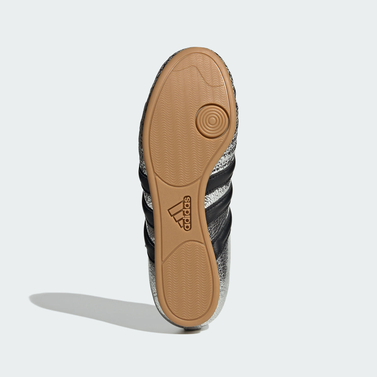 Adidas Taekwondo Sneakers - Silver Metallic / Black / Resin Yellow - view 7