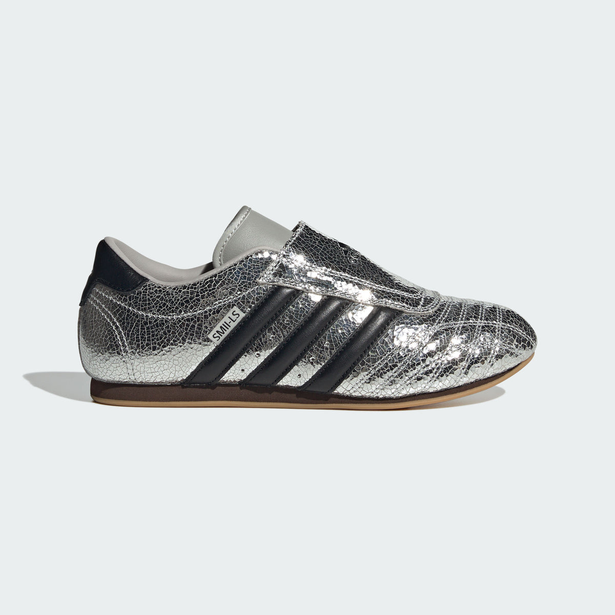 Adidas Taekwondo Sneakers - Silver Metallic / Black / Resin Yellow - view 4