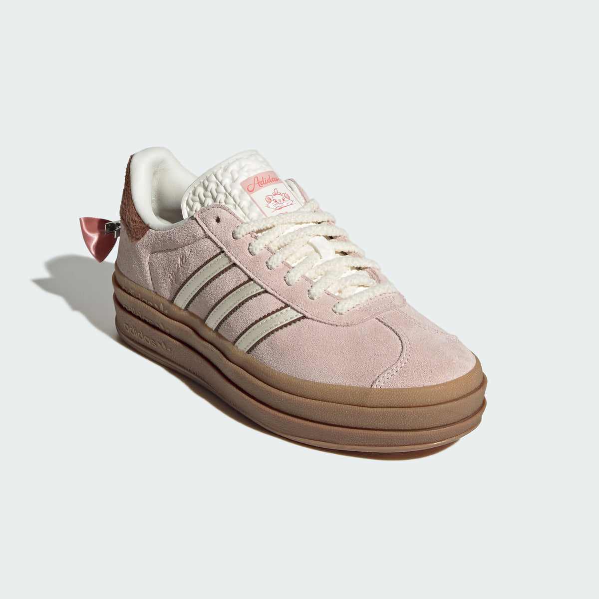 Adidas Gazelle BOLD W Sneakers - Light Pink / Chalk White / Soft Brown - view 5