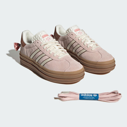 Adidas Gazelle BOLD W Sneakers - Light Pink / Chalk White / Soft Brown - view 7