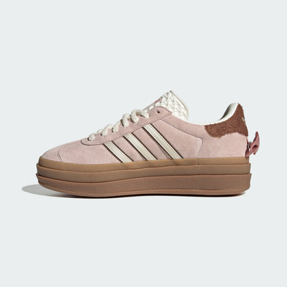 Adidas Gazelle BOLD W Sneakers - Light Pink / Chalk White / Soft Brown - view 2