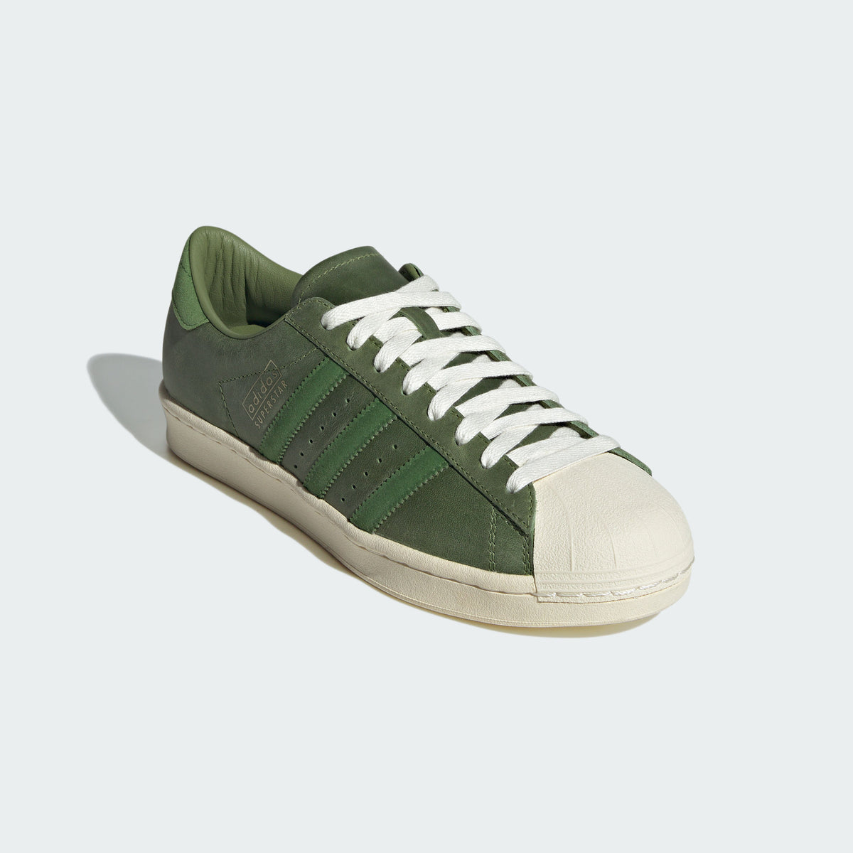 Adidas Superstar Vintage Sneakers - Green / Off White - view 5