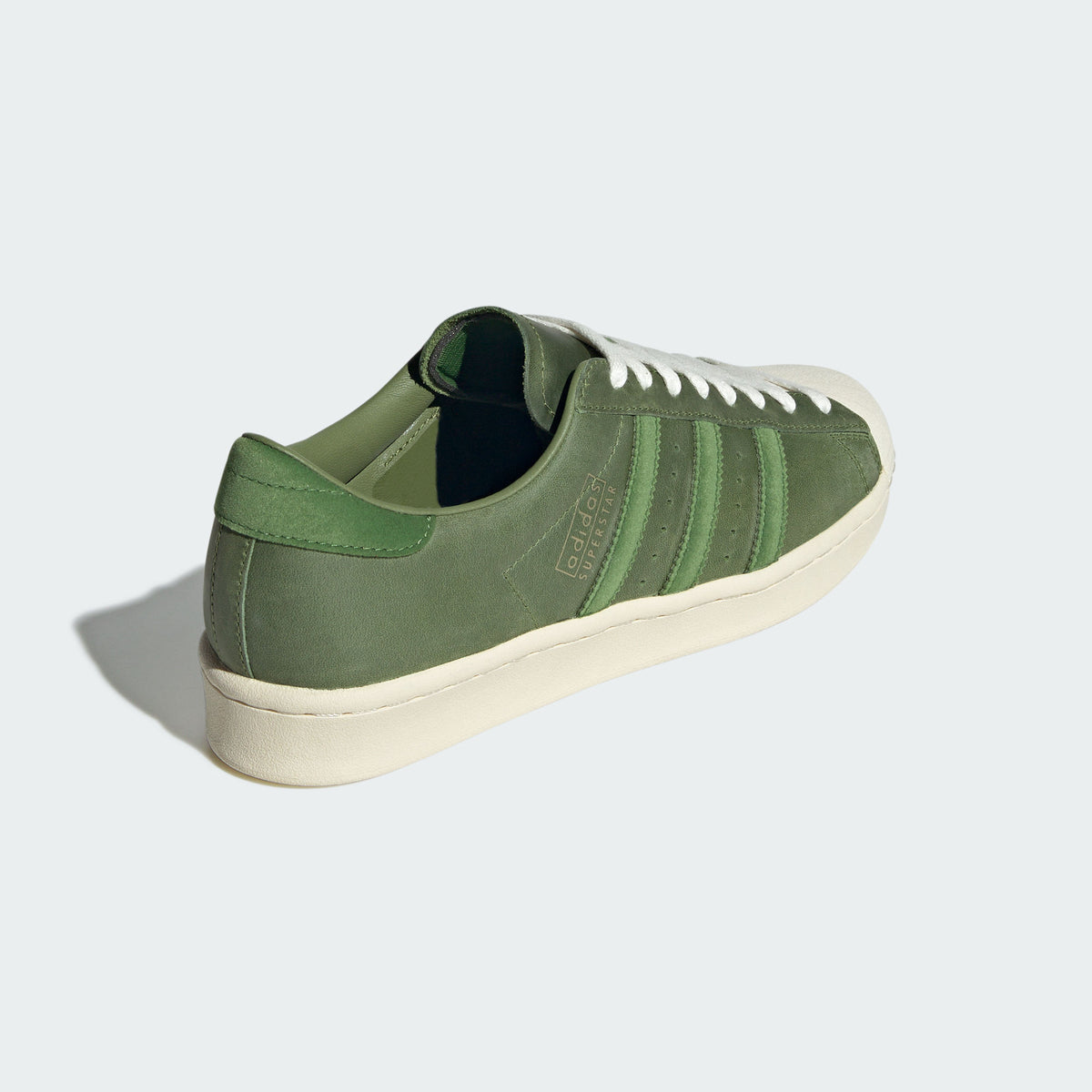 Adidas Superstar Vintage Sneakers - Green / Off White - view 6