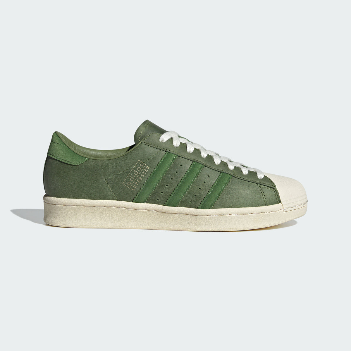 Adidas Superstar Vintage Sneakers - Green / Off White - view 1