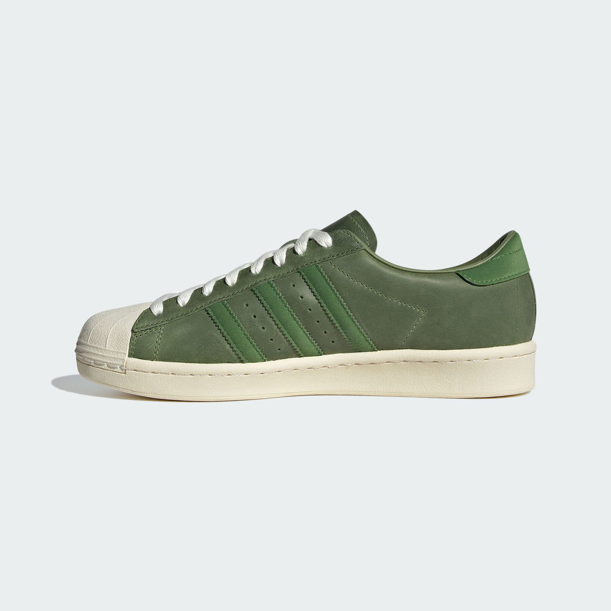 Adidas Superstar Vintage Sneakers - Green / Off White - view 2
