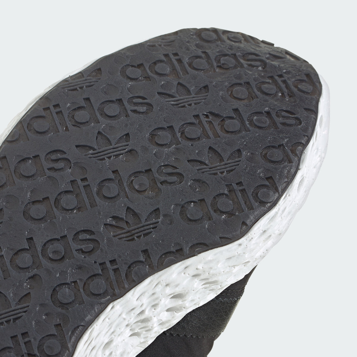 Adidas Zponge Sneakers - Grey / Dark Silver Metallic / Solar Red - view 7