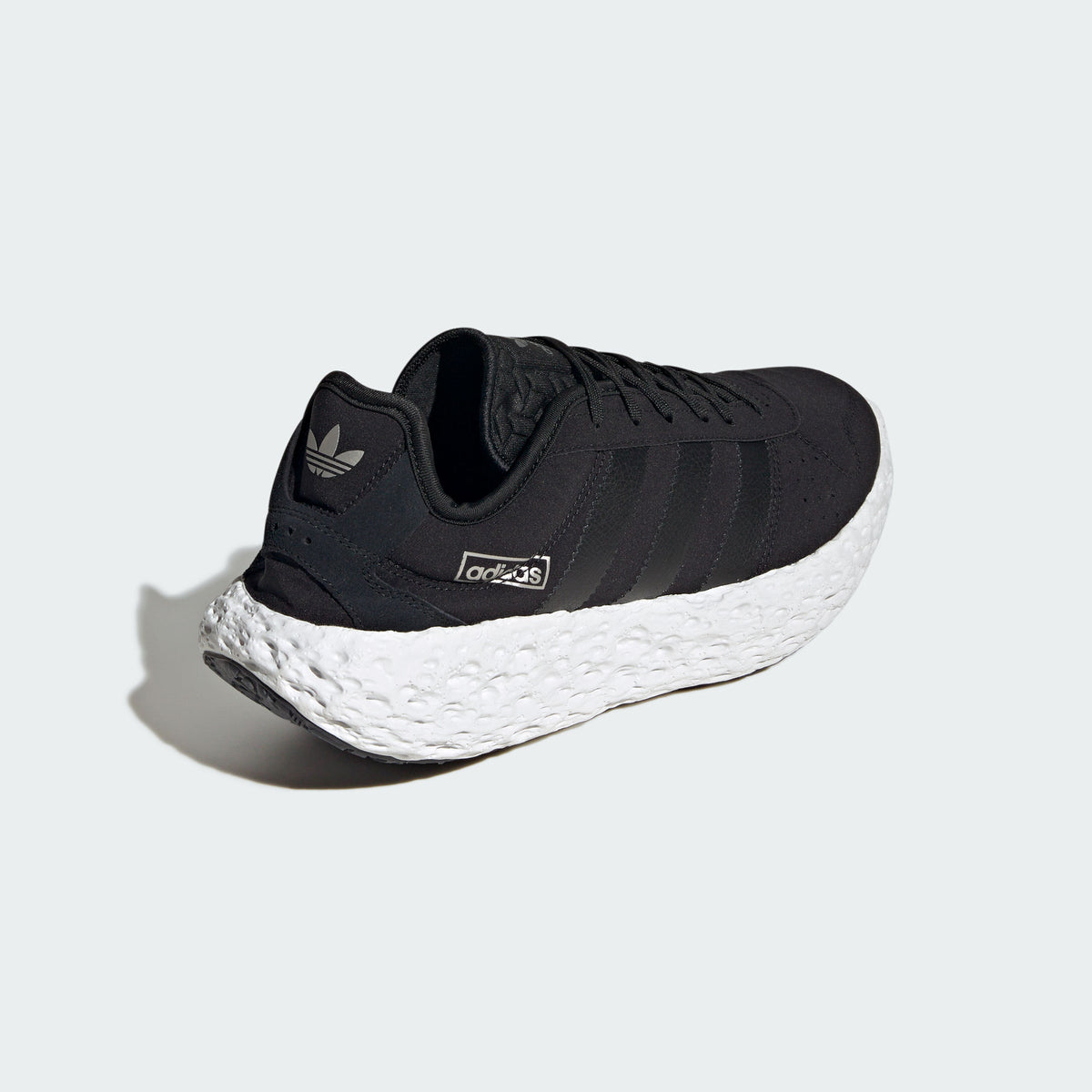 Adidas Zponge Sneakers - Grey / Dark Silver Metallic / Solar Red - view 6