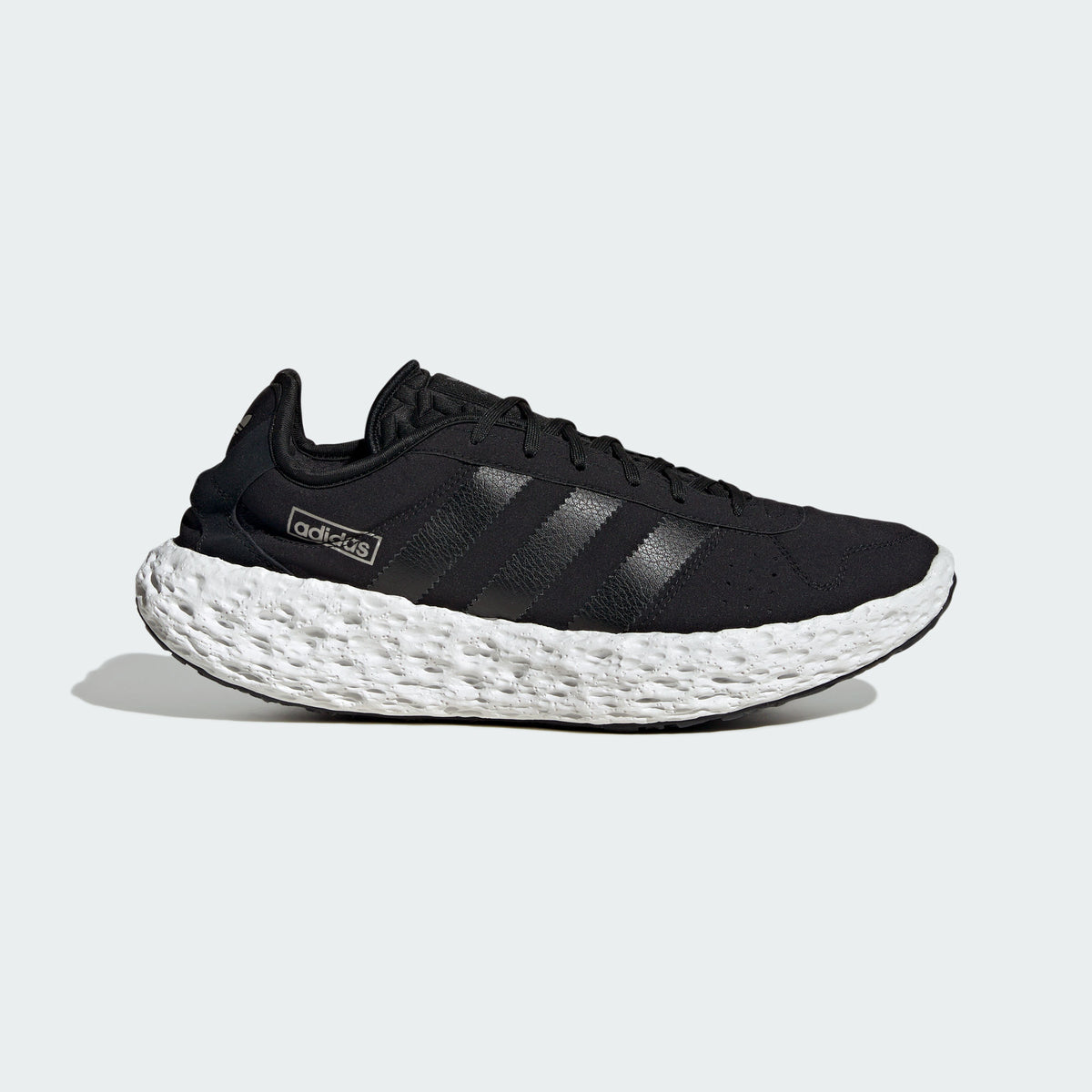Adidas Zponge Sneakers - Grey / Dark Silver Metallic / Solar Red - view 1