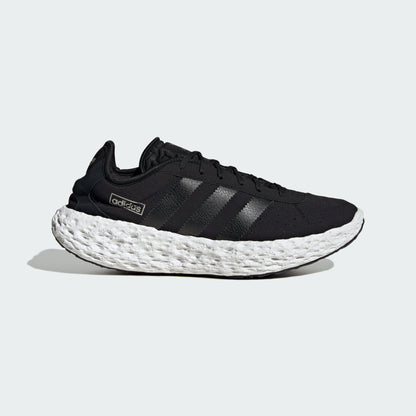 Adidas Zponge Sneakers - Grey / Dark Silver Metallic / Solar Red - view 1