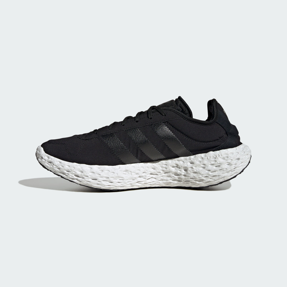 Adidas Zponge Sneakers - Grey / Dark Silver Metallic / Solar Red - view 2