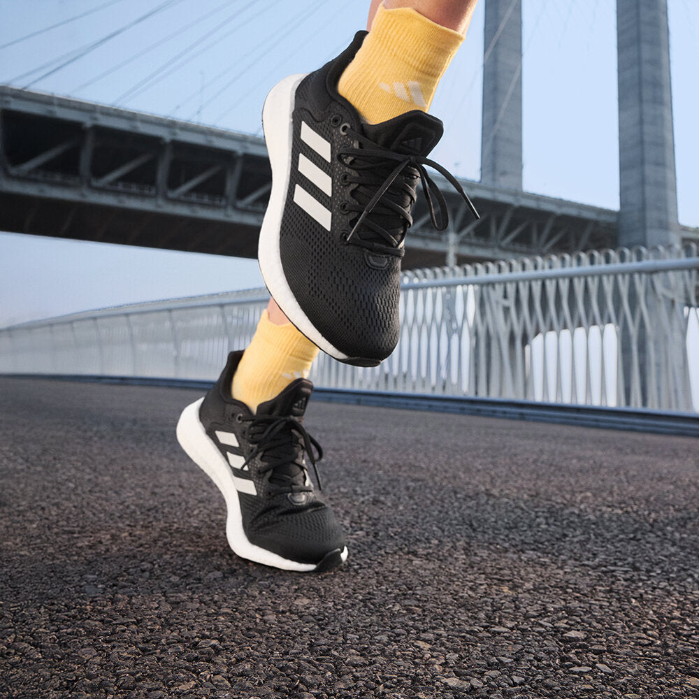 Adidas Pureboost 21 Sneakers - Black / White / Dark Grey - view 1