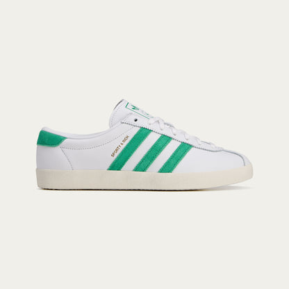 Adidas Blanc Sporty & RICH Sneakers - White / Chalk White / Lawn Green - view 4